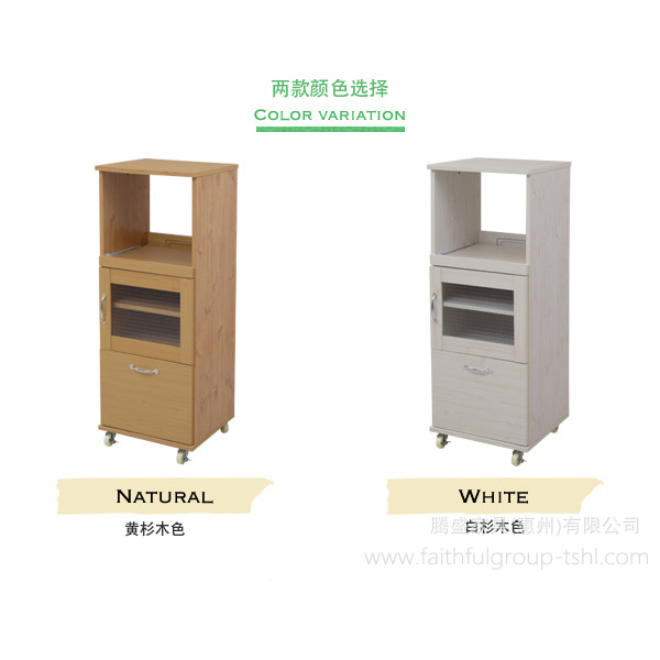 日式餐边柜厨房餐厅茶水柜多功能微波炉储物